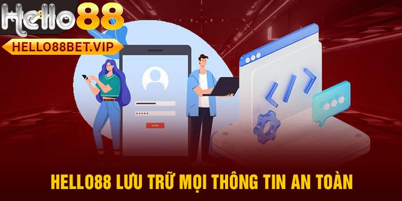 HELLO88 lưu trữ mọi an toàn thông tin