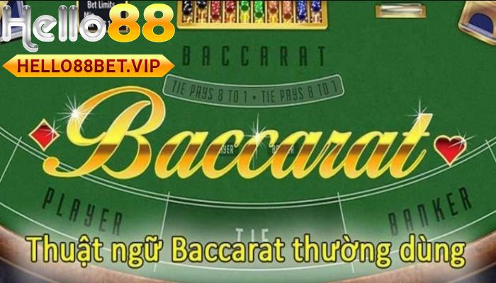 Các thuật ngữ kỹ thuật và quy trình trong Baccarat